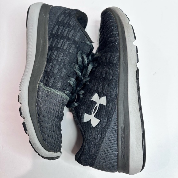 Under Armour Black and Gray Sneakers - Picture 4 of 7